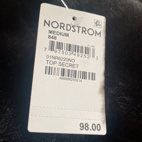 (A8) Blank NYC Top Secret Pull Over Teddy Jacket, Size Medium, NWT - Picture 7 of 9